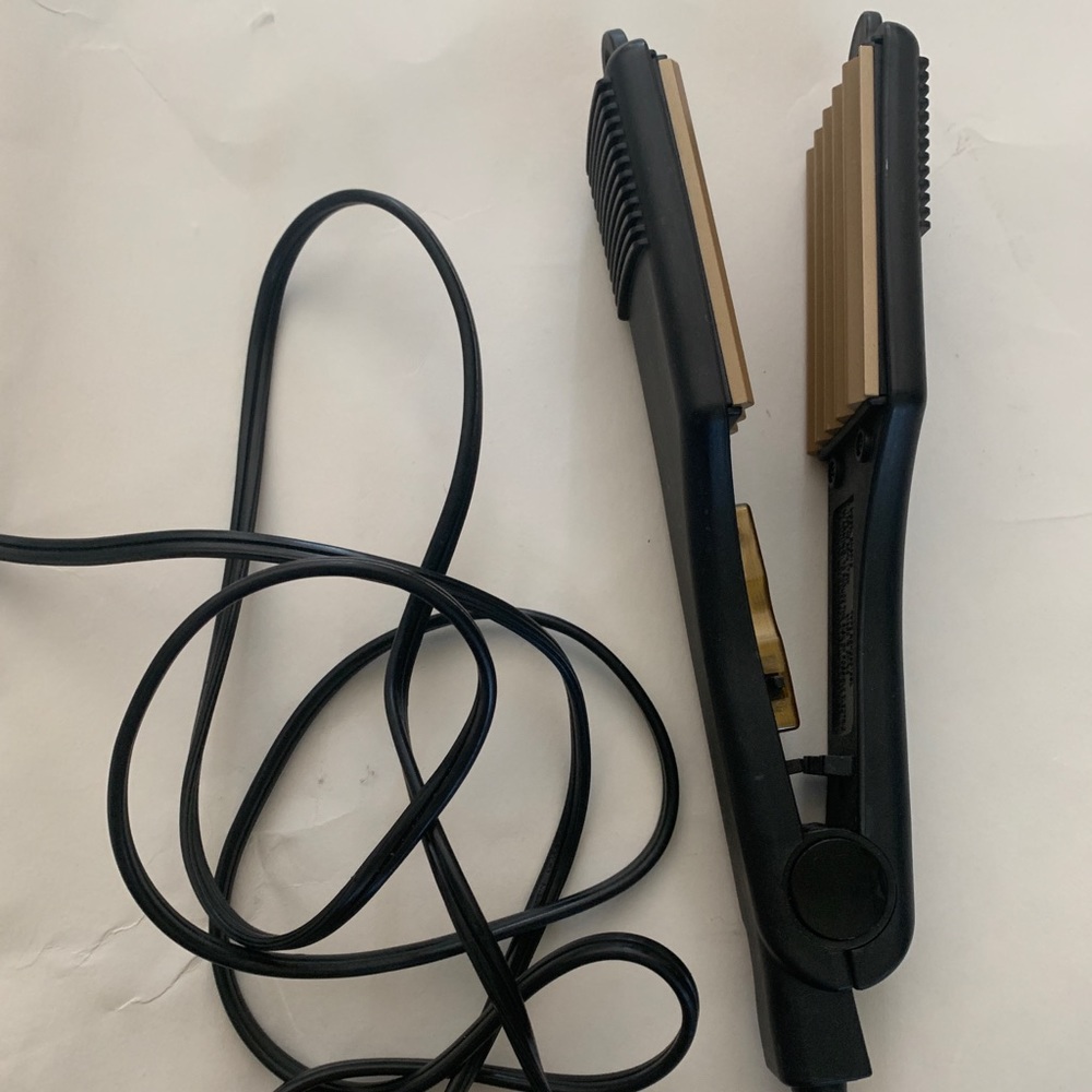 Gold Hot Crimp/Waver Iron 2 inches